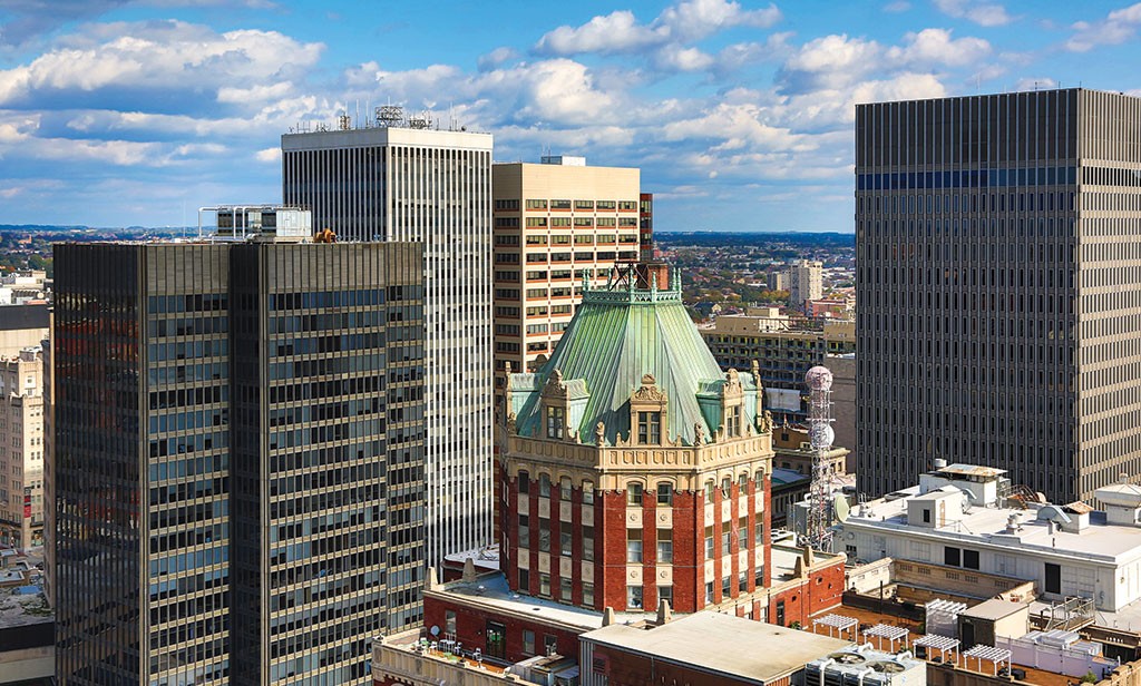 2Hopkins Apartments city views from residence - Baltimore, MD