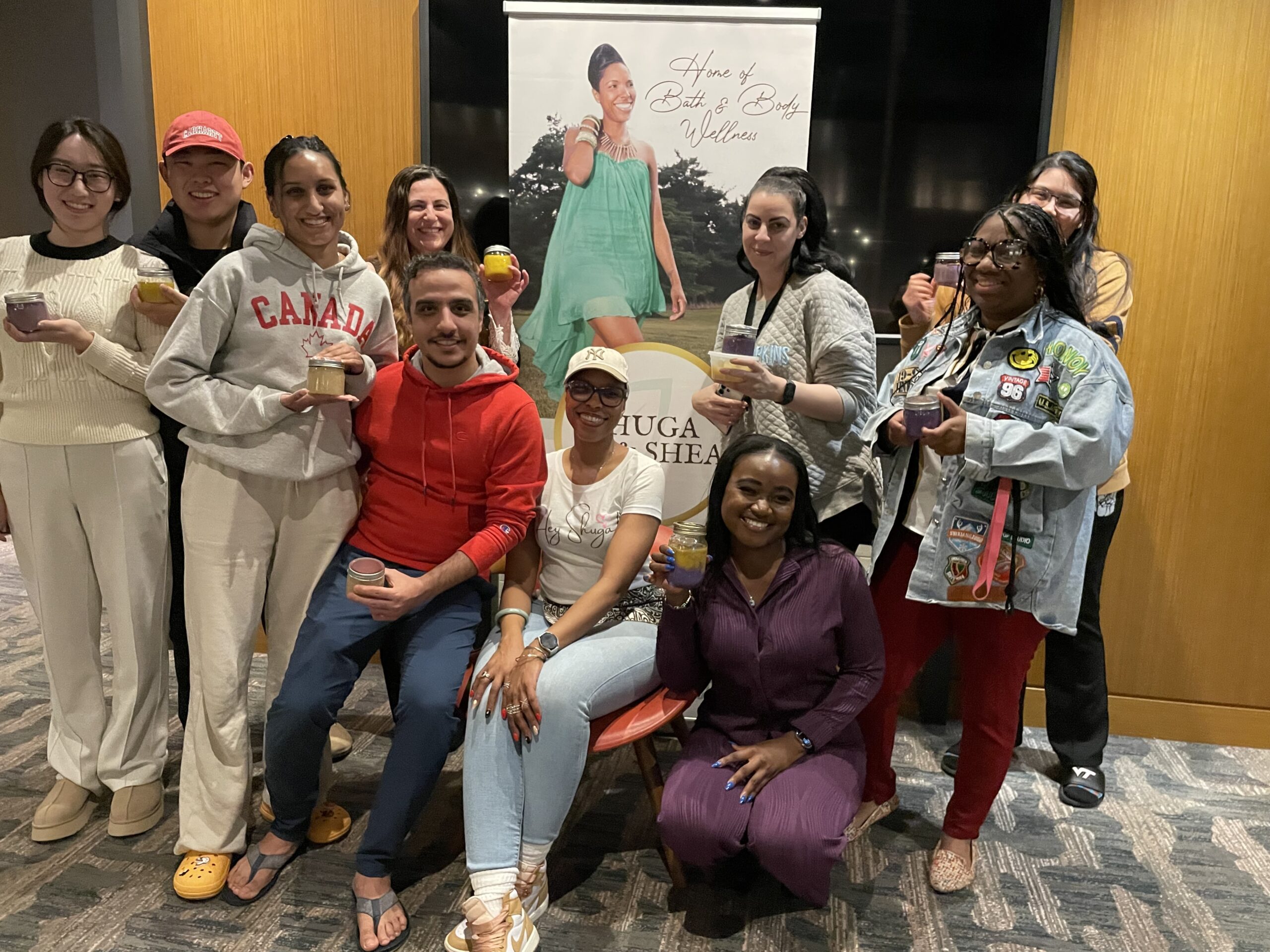 2Hopkins residents at an event